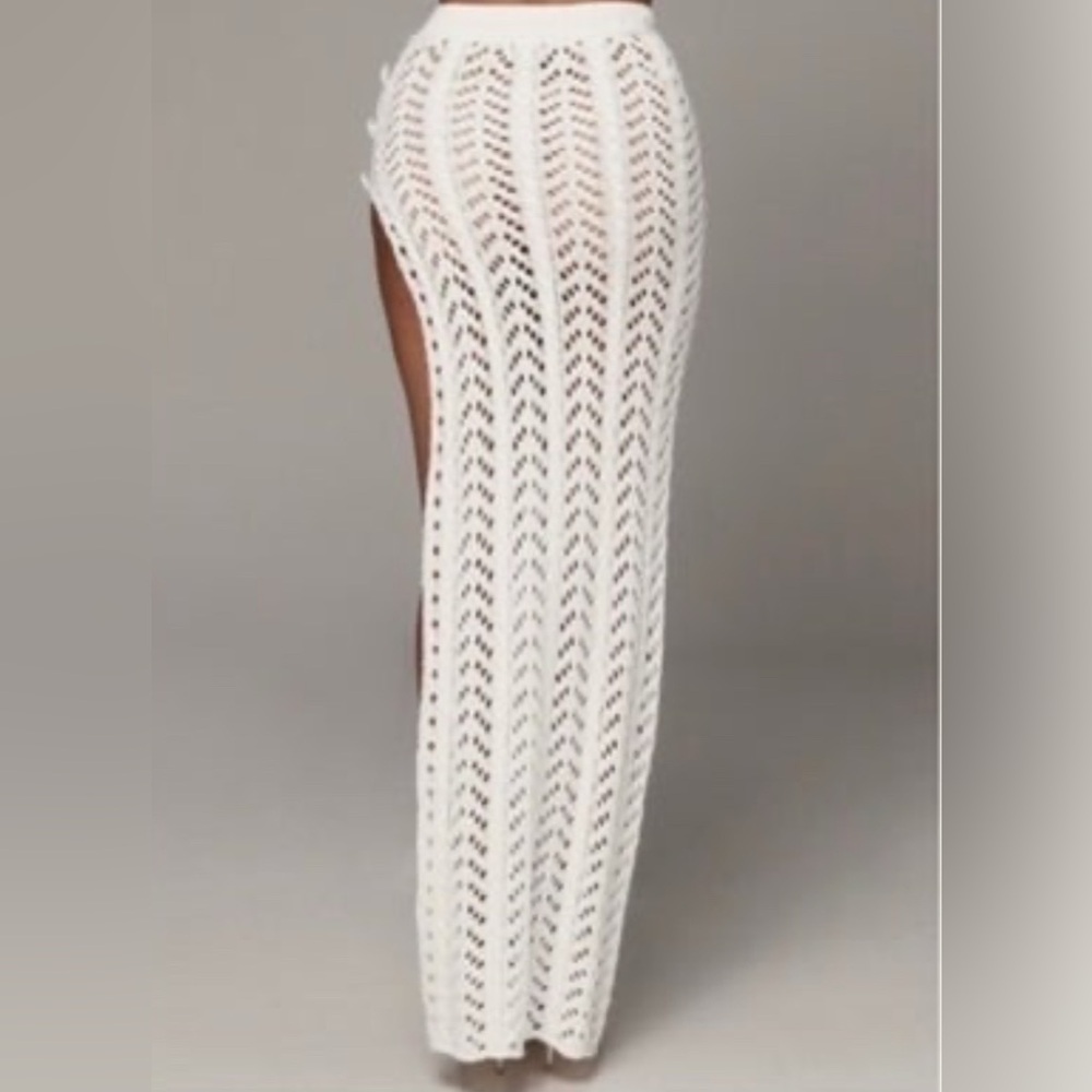 JLUXLABEL Crochet Maxi Skirt - Picture 5 of 7